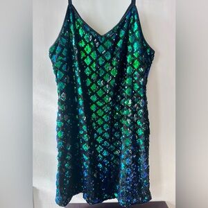 Sequin Mermaid Cocktail Dress